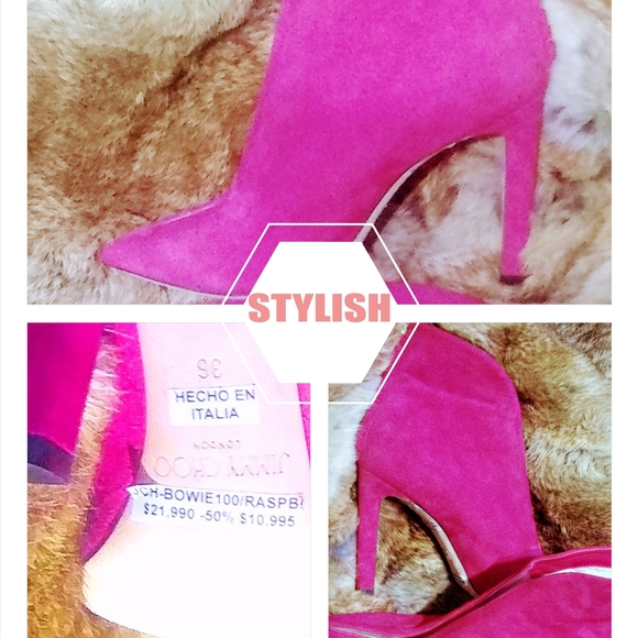 Jimmy Choo Pink Stiletto Heels